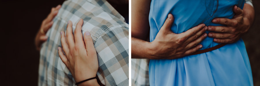 sesja narzeczenska na kopcu krakusa