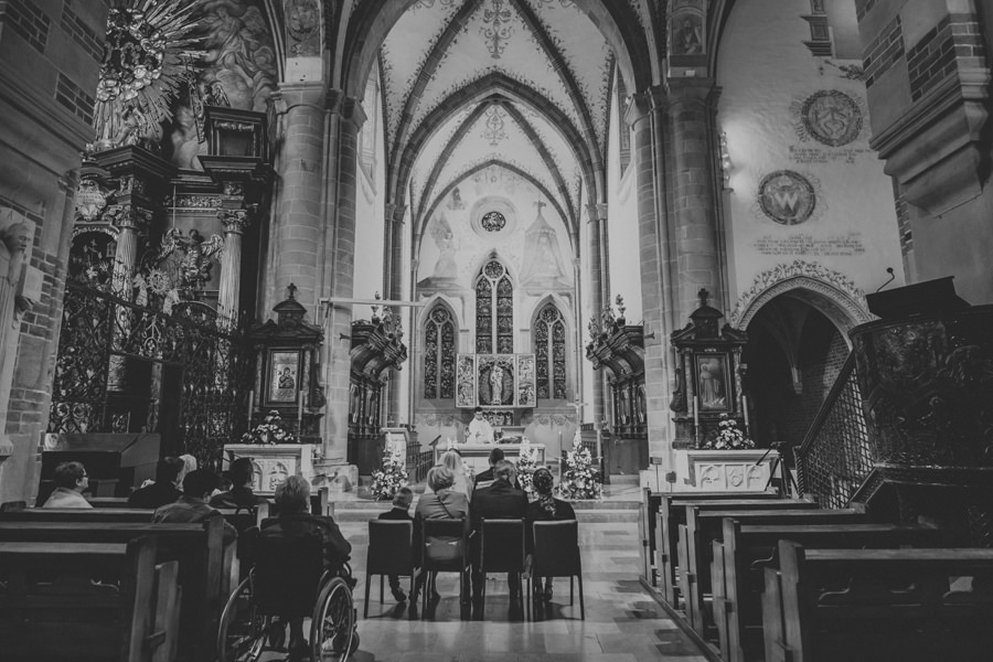 slub w kosciele cystersow